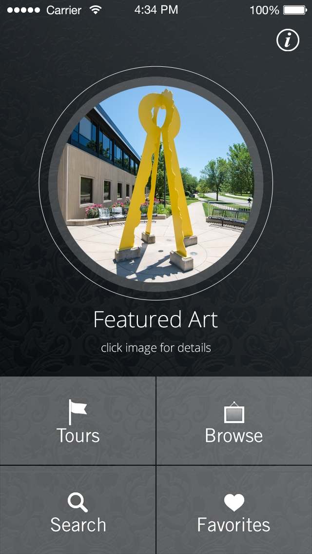 Art at GVSU mobile app